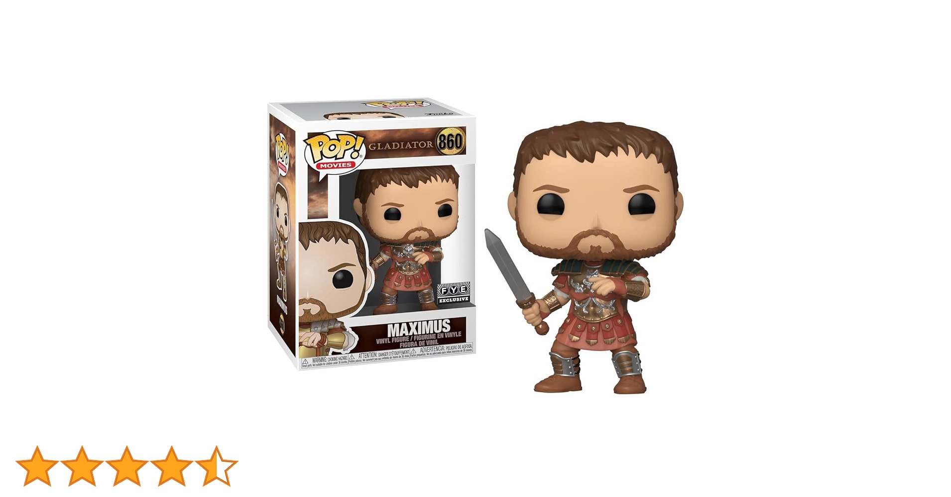 Funko Pop 860 Maximus Gladiator Special Edition, Multicor : Amazon